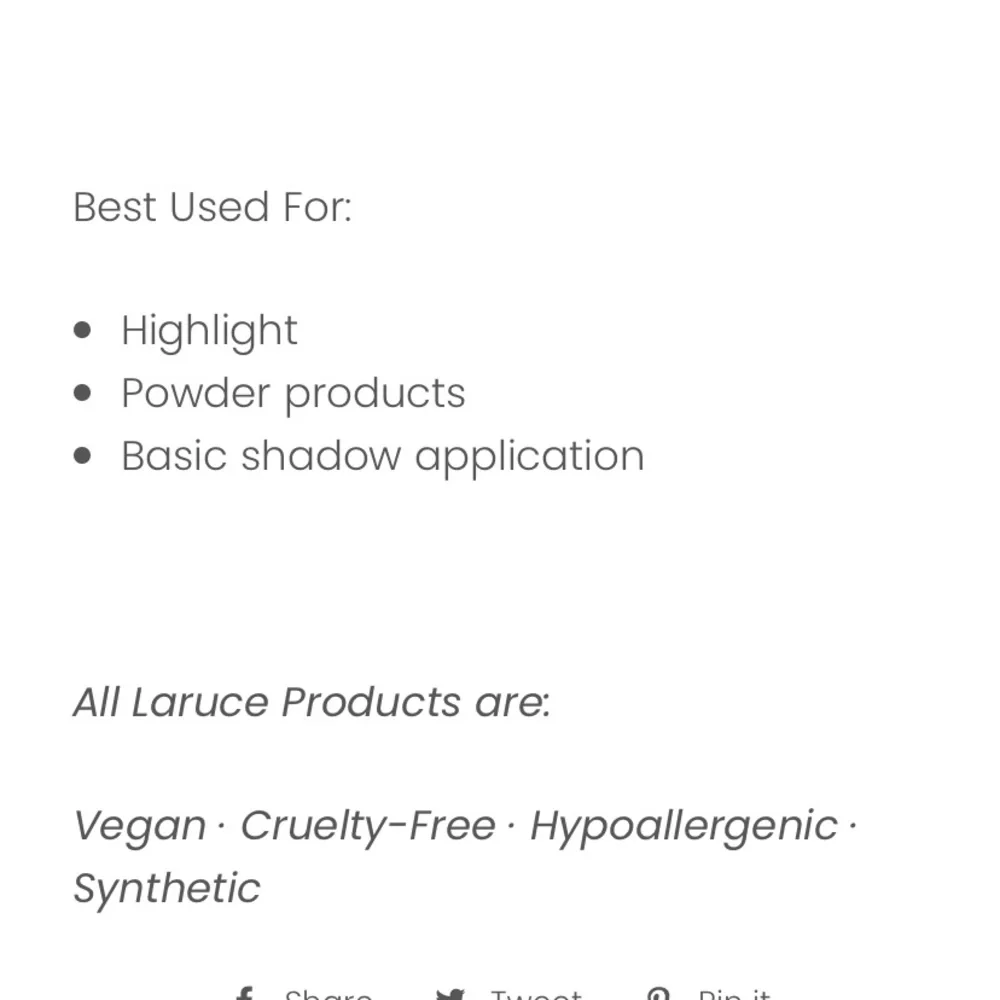 Laruce LR 119 shadow brush